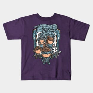 Metal Cute Solid Kids T-Shirt